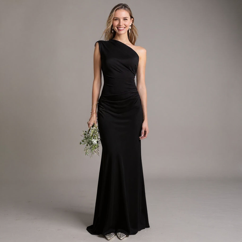 Aveline | One-schoulder maxi dress