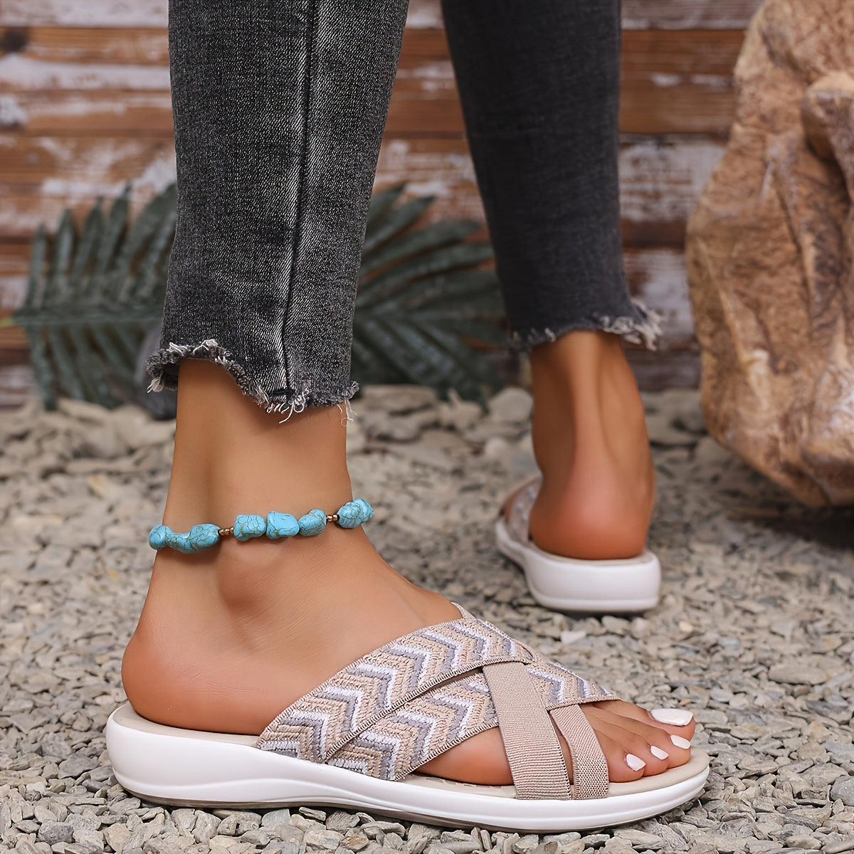 Aloise | Comfort-Focused Cozy Walking Sandals for All-Day Wear