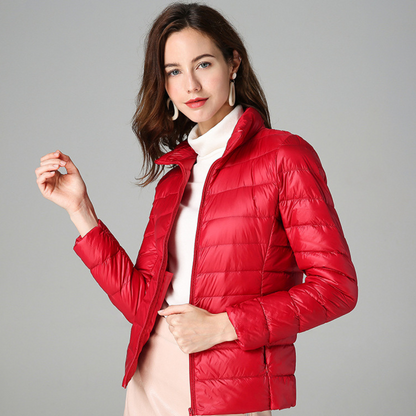 Amaris | Featherlight Jacket Insulated with White Duck Down