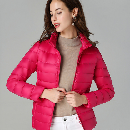 Amaris | Featherlight Jacket Insulated with White Duck Down