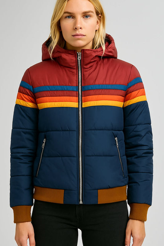 Liora | Vintage-Inspired Winter Bomber Jacket