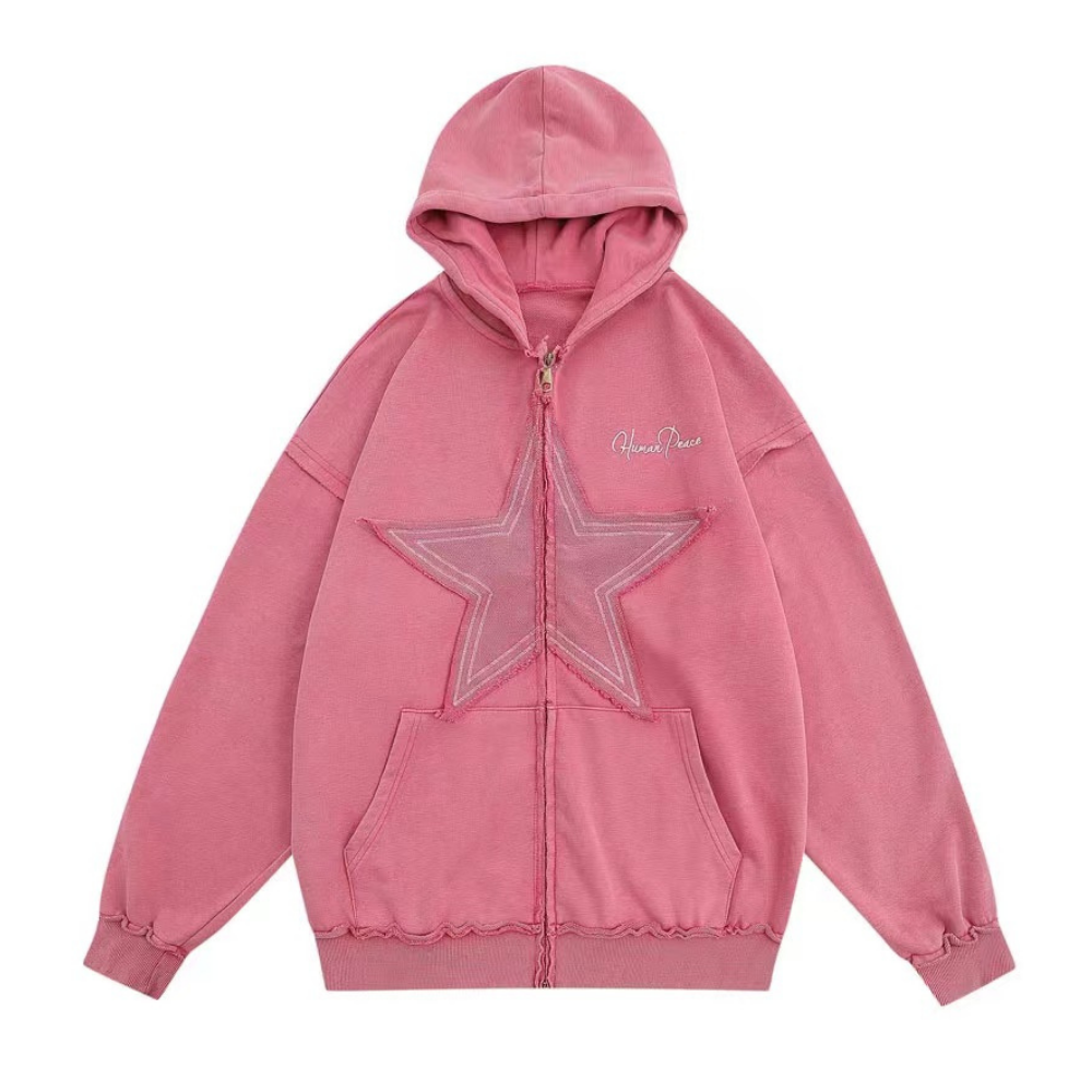 Graziella™ Washed Zip-up Hoodie