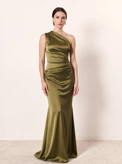 Aveline | One-schoulder maxi dress