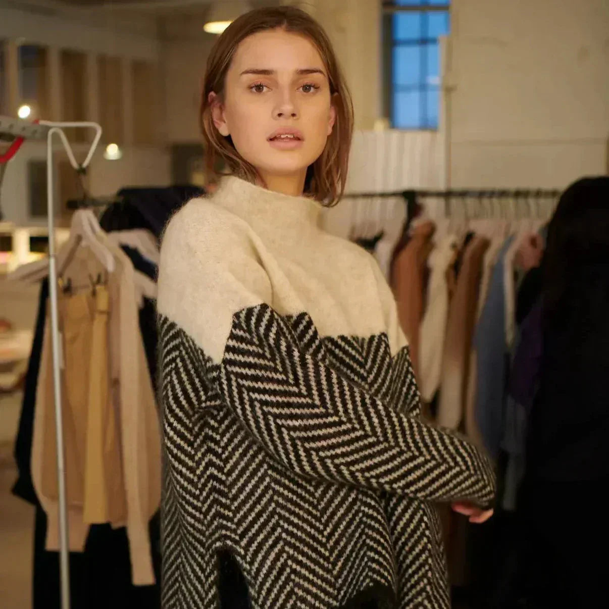 Imani | Comfortably Cozy Turtleneck Knitted Sweater