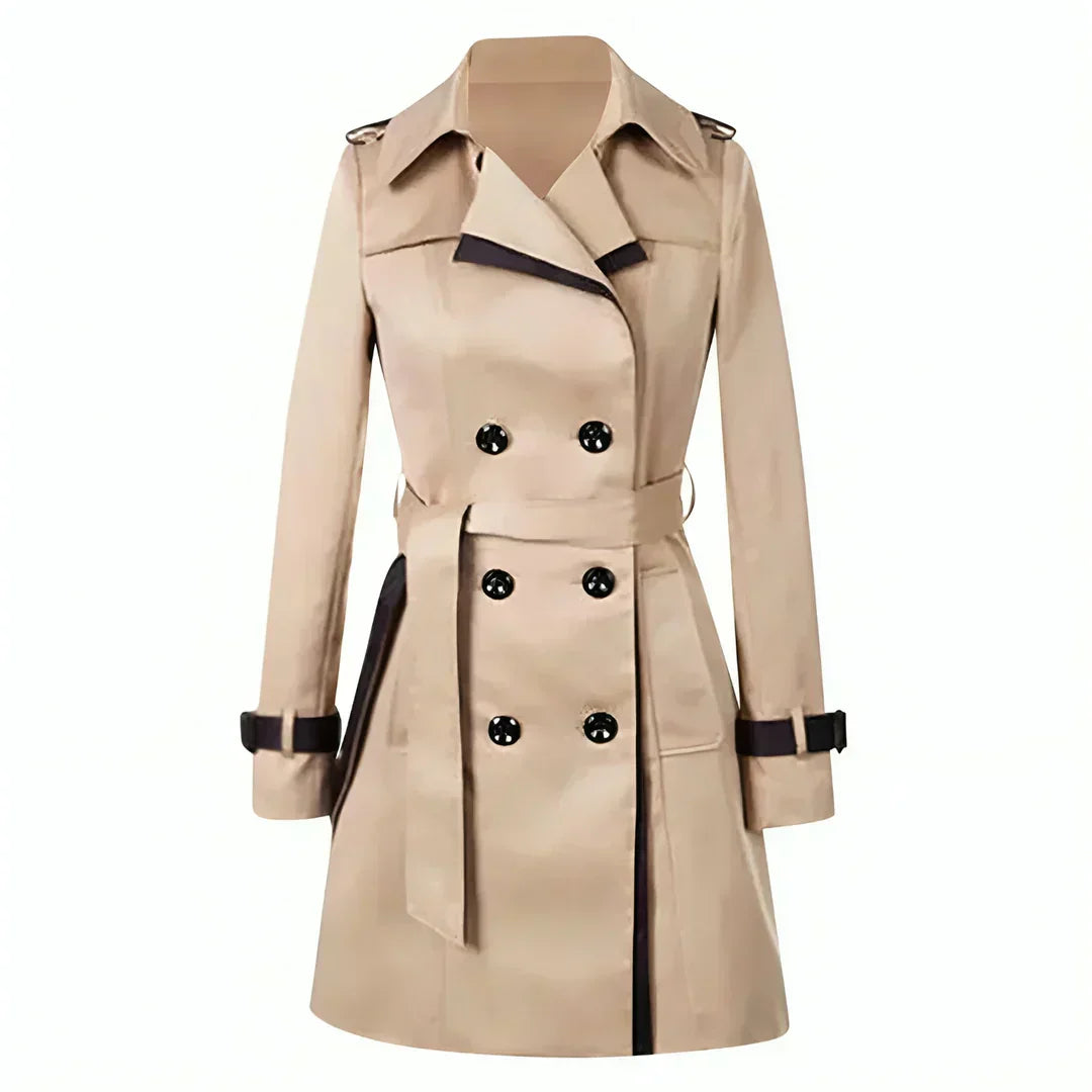 Felicite | Chic Long Trench Coat