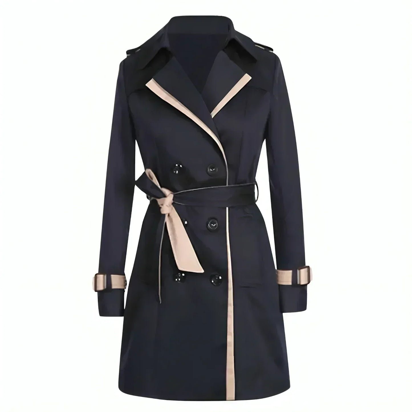 Felicite | Chic Long Trench Coat