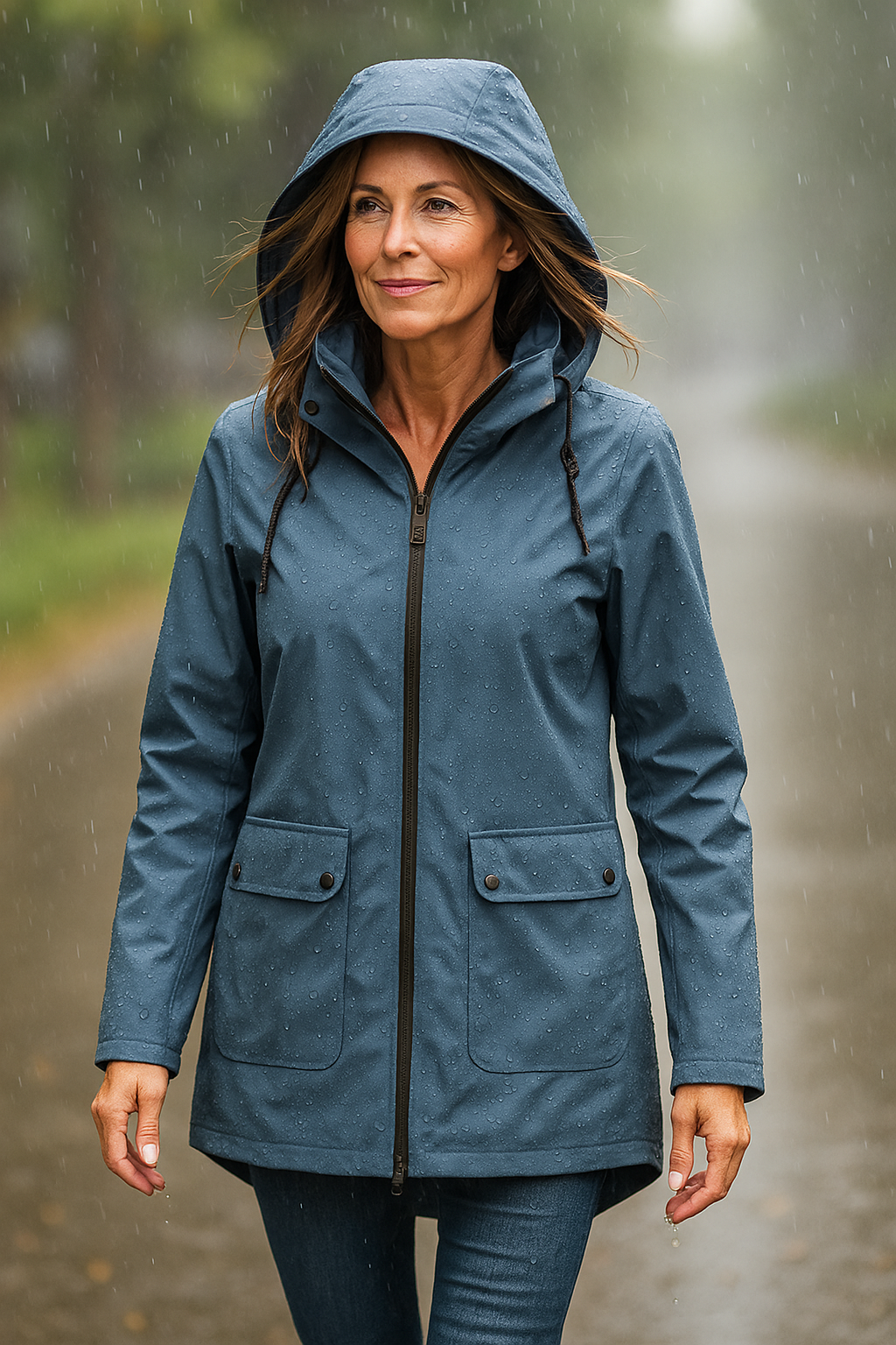 Roslyn Waterproof Rain Coat