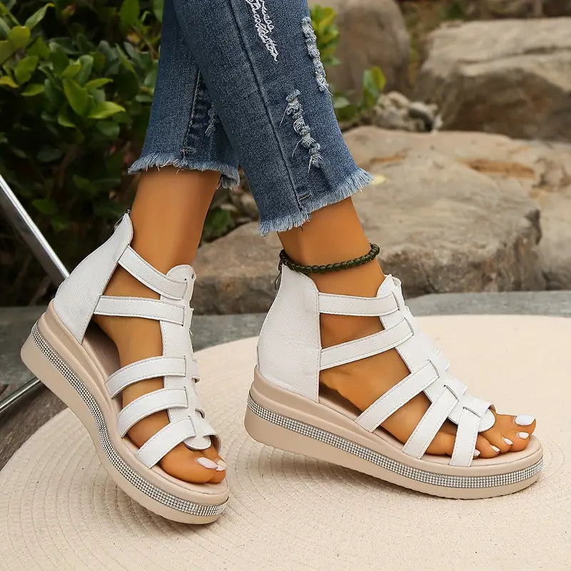 Axelle | Stylish Wedge Sandals