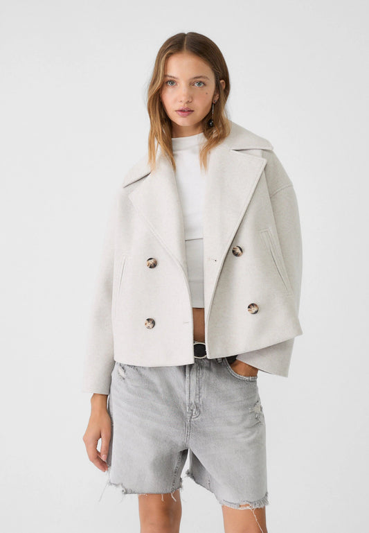 Alaia | Double-Breasted Short Jacket