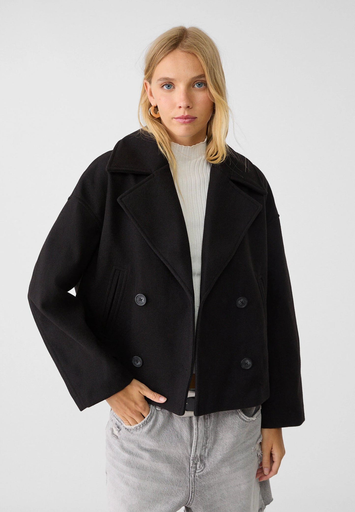 Ashley | Short Double-Breasted Jacket