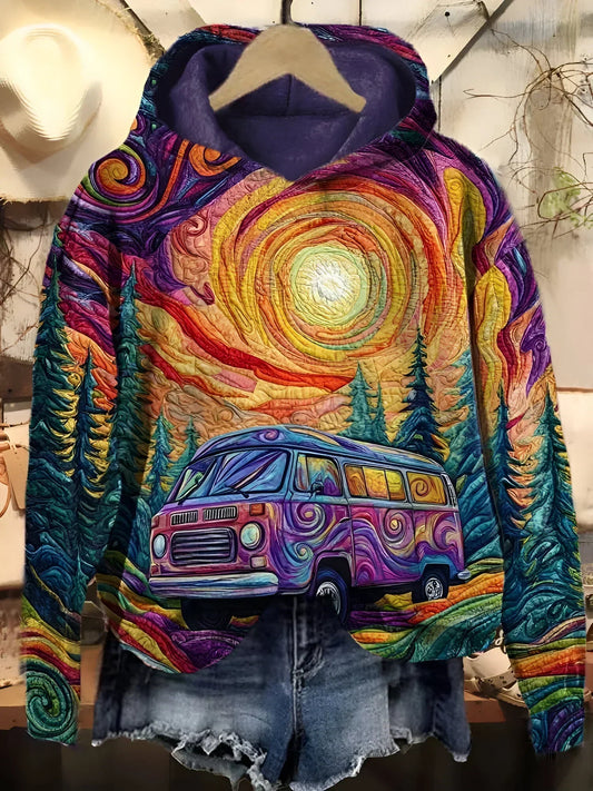 Mariska | Retro Road Trip Hoodie