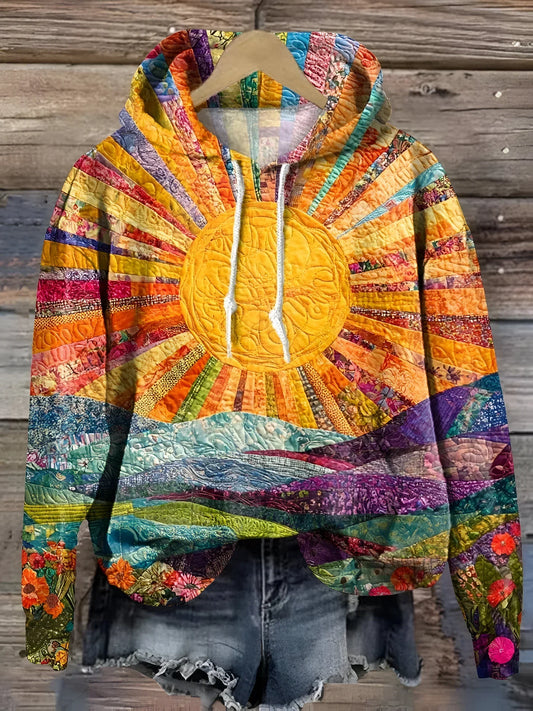 Emeline | Radiant Sunrise Hoodie
